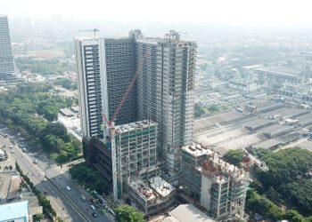 Foto: Progres konstruksi The Scott Collins Boulevard, Tangerang