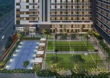 Foto: Ilustrasi Padel by The Pool di Collins Boulevard, Serpong