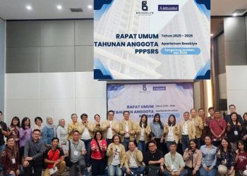 Foto: Rapat Umum Tahunan Anggota Perhimpunan Pemilik dan Penghuni Satuan Rumah Susun (P3SRS) Apartemen Brooklyn Alam Sutera